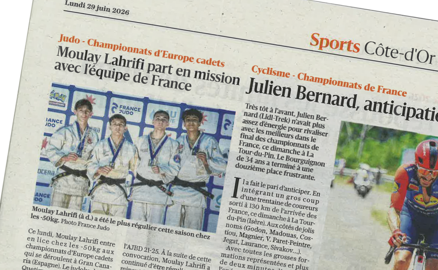 Article Presse | Le Bien Public | 29 JUIN 2026